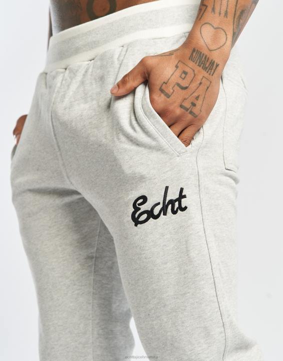 ECHT PBVJ539 vrećica vrijesak siv muškarci skripta joggers