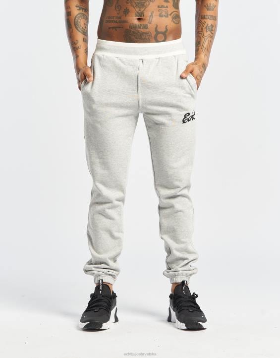 ECHT PBVJ539 vrećica vrijesak siv muškarci skripta joggers
