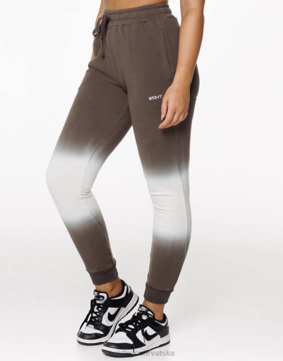 ECHT PBVJ441 odjeća smeđa žene tie dye joggers
