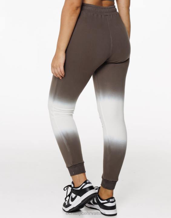 ECHT PBVJ441 odjeća smeđa žene tie dye joggers