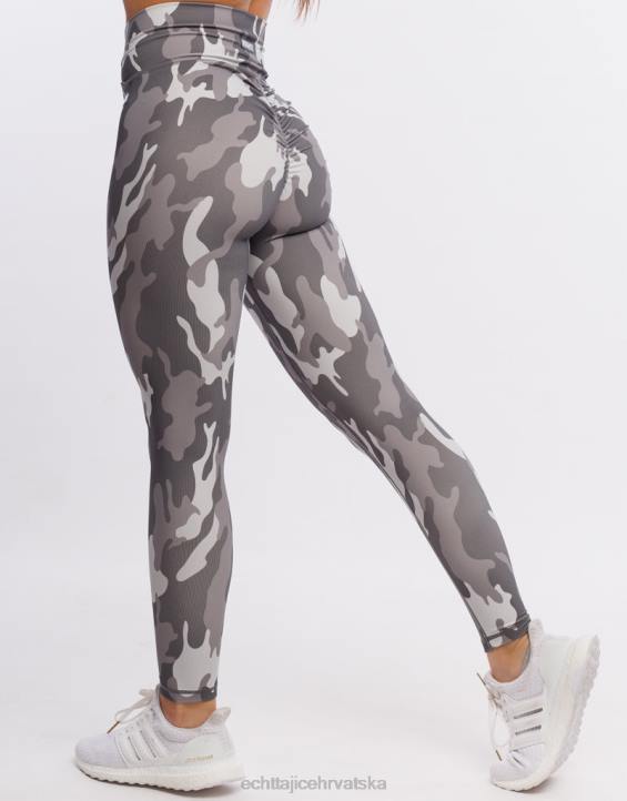 ECHT PBVJ209 odjeća stealth siva žene hyper camo tajice