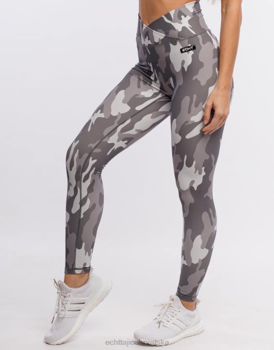 ECHT PBVJ209 odjeća stealth siva žene hyper camo tajice