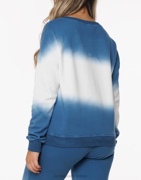 ECHT PBVJ442 odjeća plava žene tie dye džemper