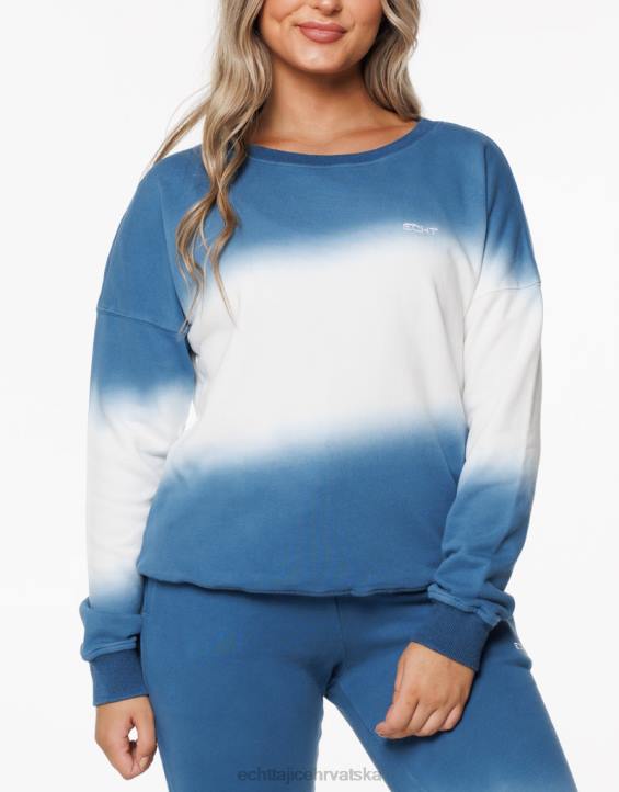 ECHT PBVJ442 odjeća plava žene tie dye džemper