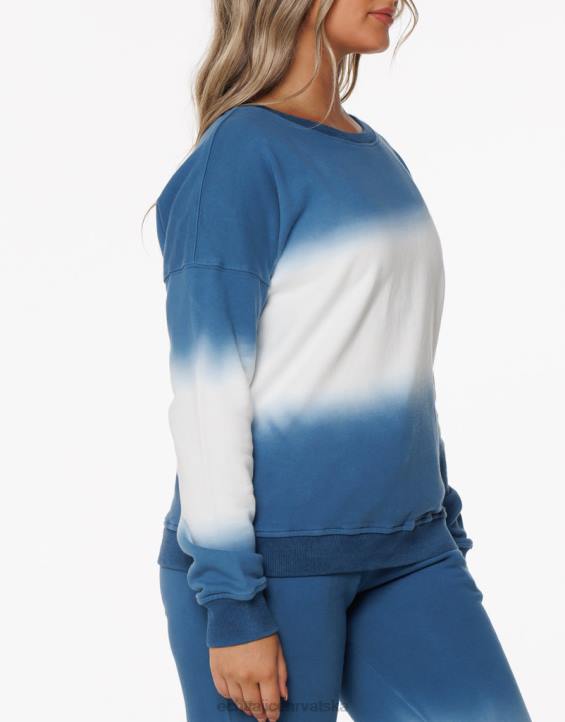 ECHT PBVJ442 odjeća plava žene tie dye džemper