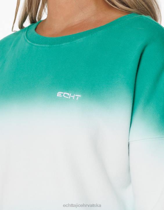 ECHT PBVJ444 odjeća zelena žene tie dye džemper