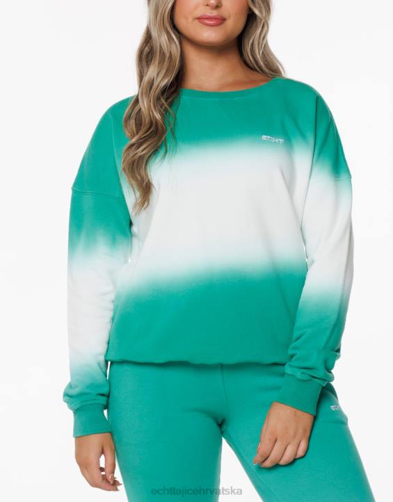 ECHT PBVJ444 odjeća zelena žene tie dye džemper