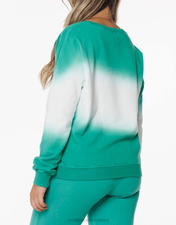 ECHT PBVJ444 odjeća zelena žene tie dye džemper