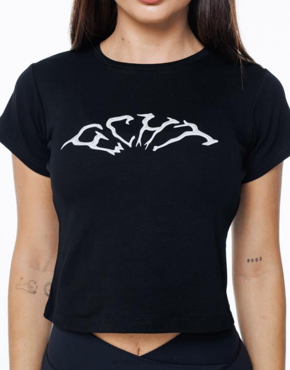 ECHT PBVJ222 odjeća crno žene terror baby tee