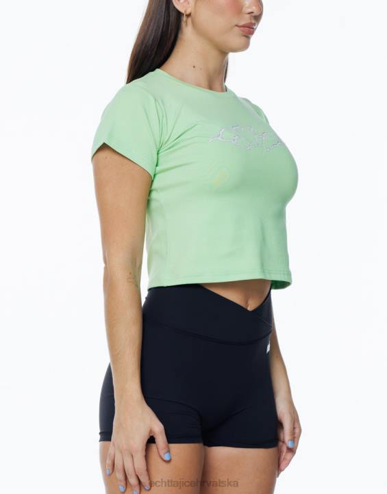 ECHT PBVJ280 odjeća limeta zelena žene terror baby tee
