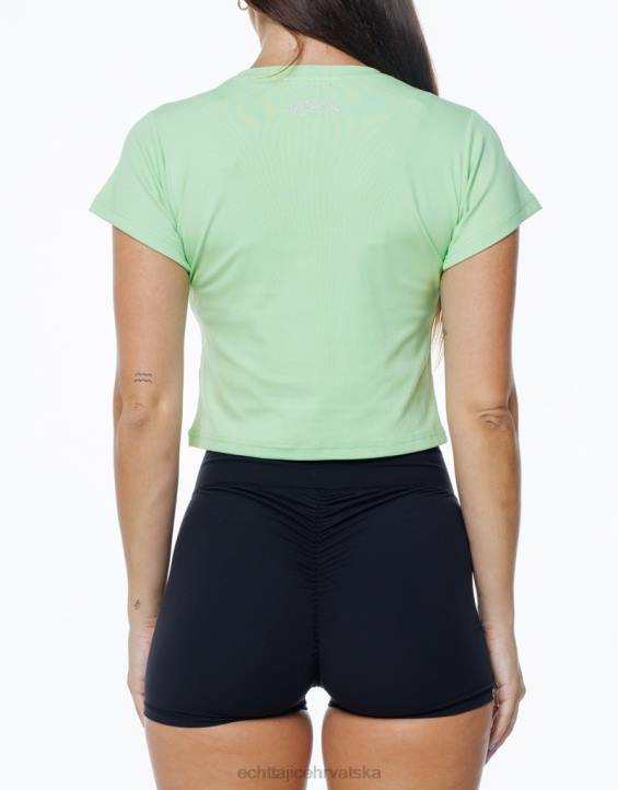 ECHT PBVJ280 odjeća limeta zelena žene terror baby tee
