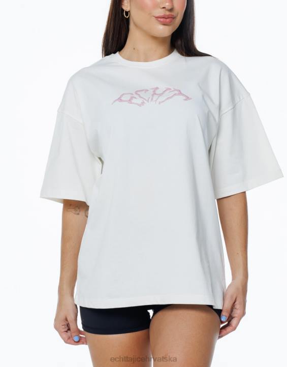 ECHT PBVJ281 odjeća zvijezda bijela žene teror oversize tee