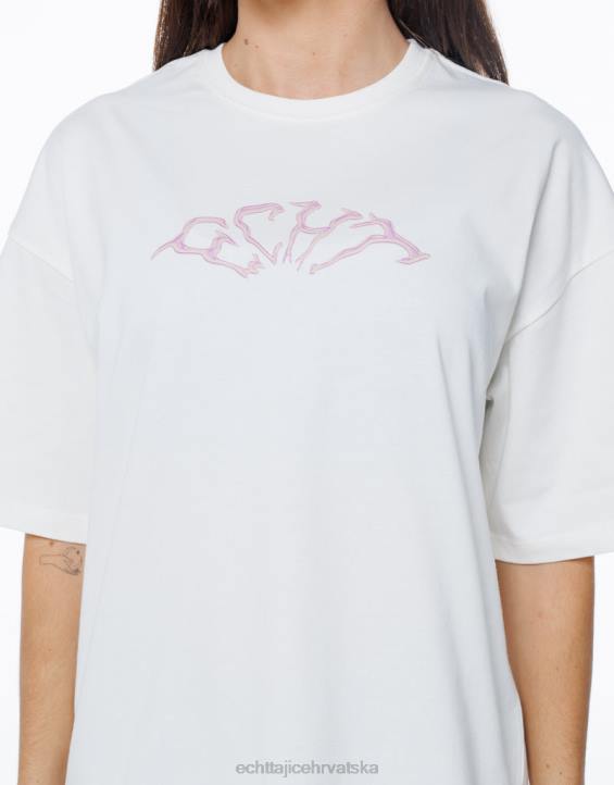 ECHT PBVJ281 odjeća zvijezda bijela žene teror oversize tee