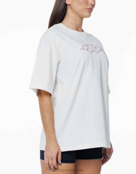 ECHT PBVJ281 odjeća zvijezda bijela žene teror oversize tee