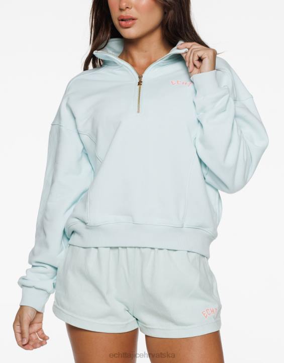 ECHT PBVJ102 odjeća krovni prozor morski žene tour 1/4 zip pulover