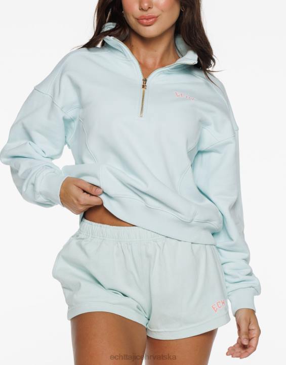 ECHT PBVJ102 odjeća krovni prozor morski žene tour 1/4 zip pulover