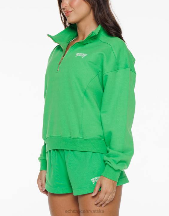 ECHT PBVJ103 odjeća klasična zelena žene tour 1/4 zip pulover