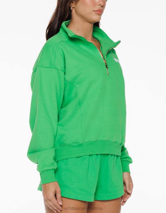 ECHT PBVJ103 odjeća klasična zelena žene tour 1/4 zip pulover
