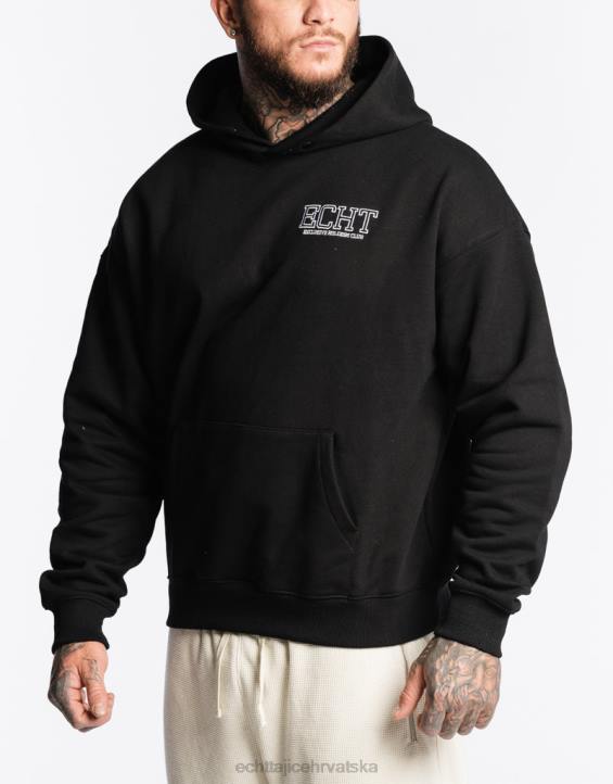 ECHT PBVJ65 odjeća crno žene držači club hoodie