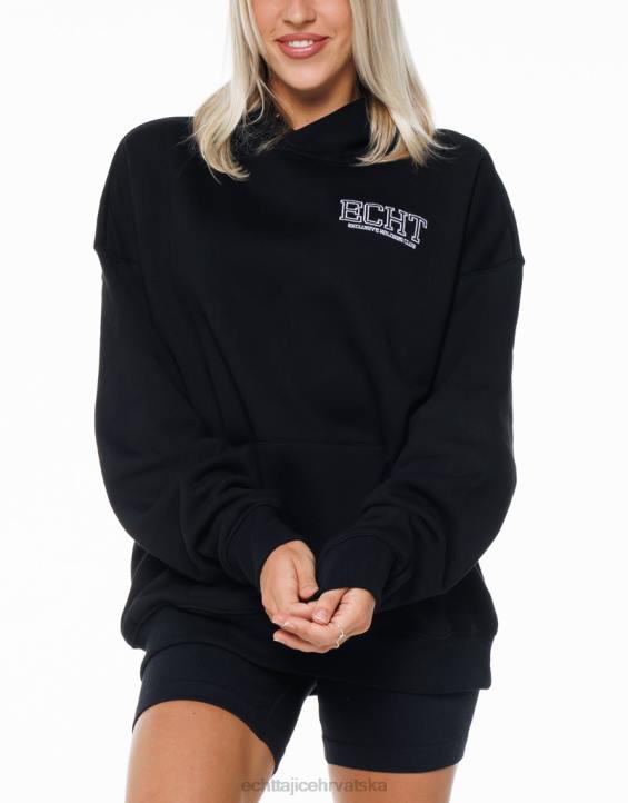 ECHT PBVJ65 odjeća crno žene držači club hoodie
