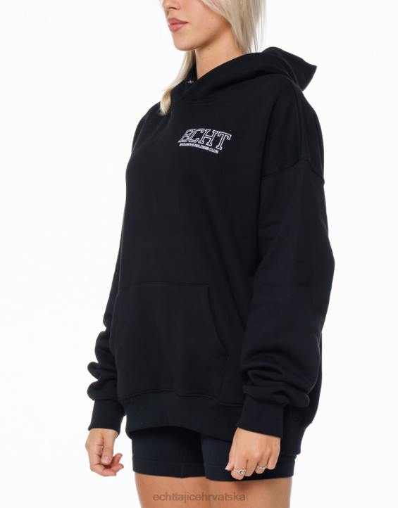ECHT PBVJ65 odjeća crno žene držači club hoodie