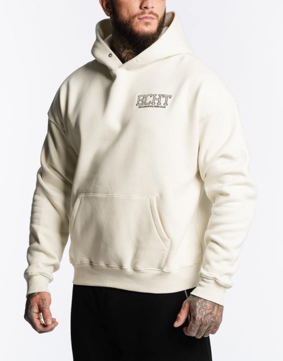ECHT PBVJ68 odjeća krema žene držači club hoodie