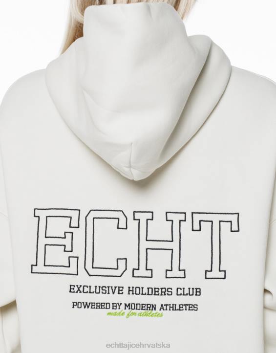 ECHT PBVJ68 odjeća krema žene držači club hoodie