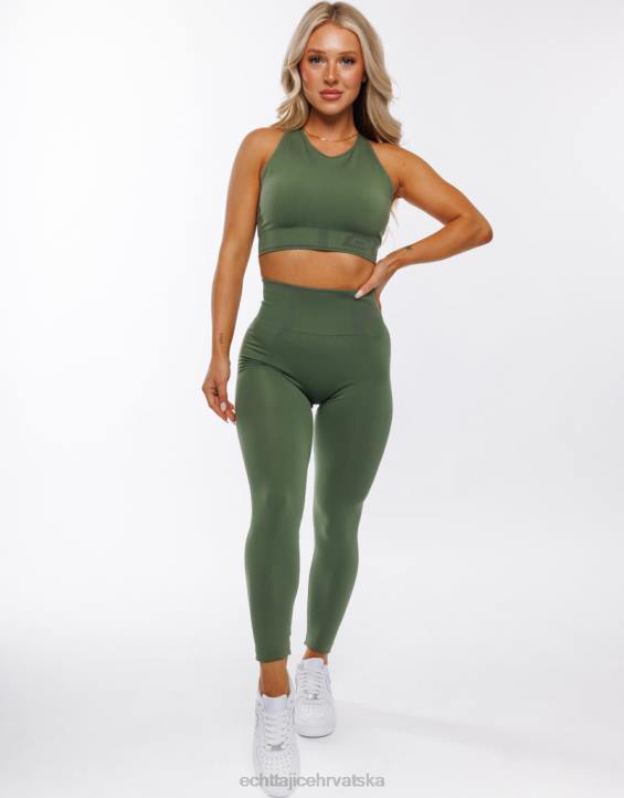 ECHT PBVJ494 odjeća šumsko zelena žene arise vratiti sportsbra