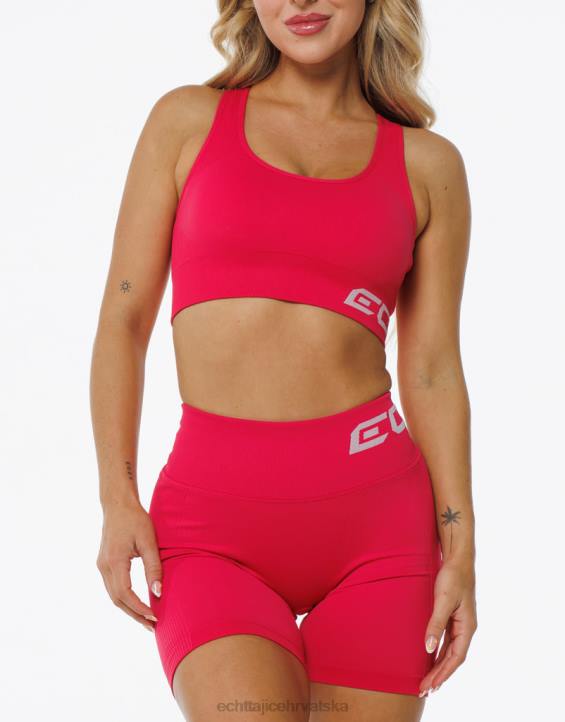 ECHT PBVJ49 odjeća magenta crvena žene nastati epski sportski grudnjak